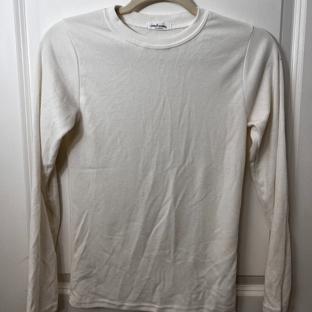 White Long Sleeve Shirt